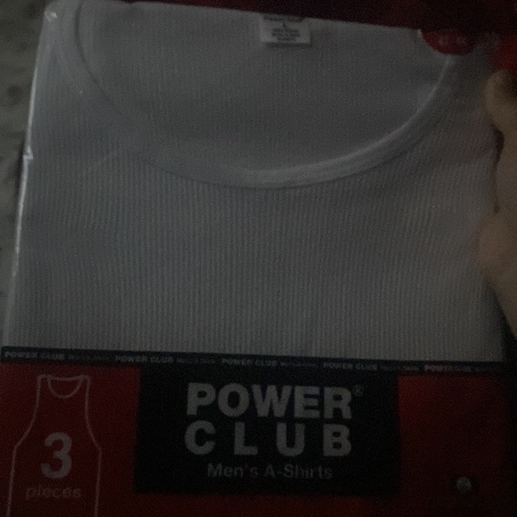 Power club men’s A shirts size large new 3 pieces - Picture 3 of 3